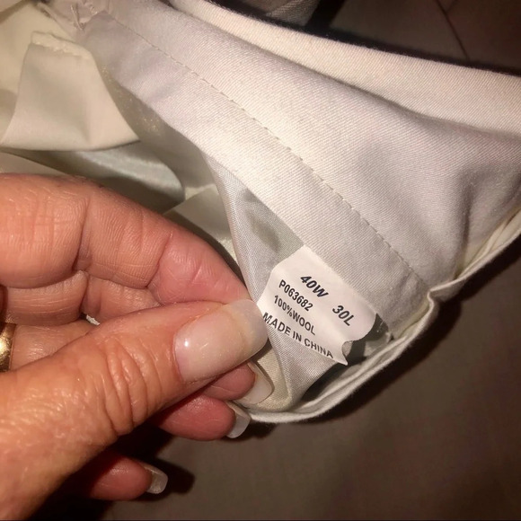 NAUTICA MENS PANTS-khaki in color - Picture 3 of 3